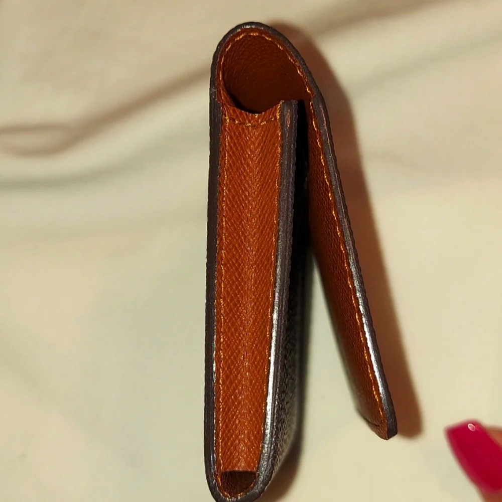 Louis Vuitton Vintage Monogram Card Holder w/Box Authentic